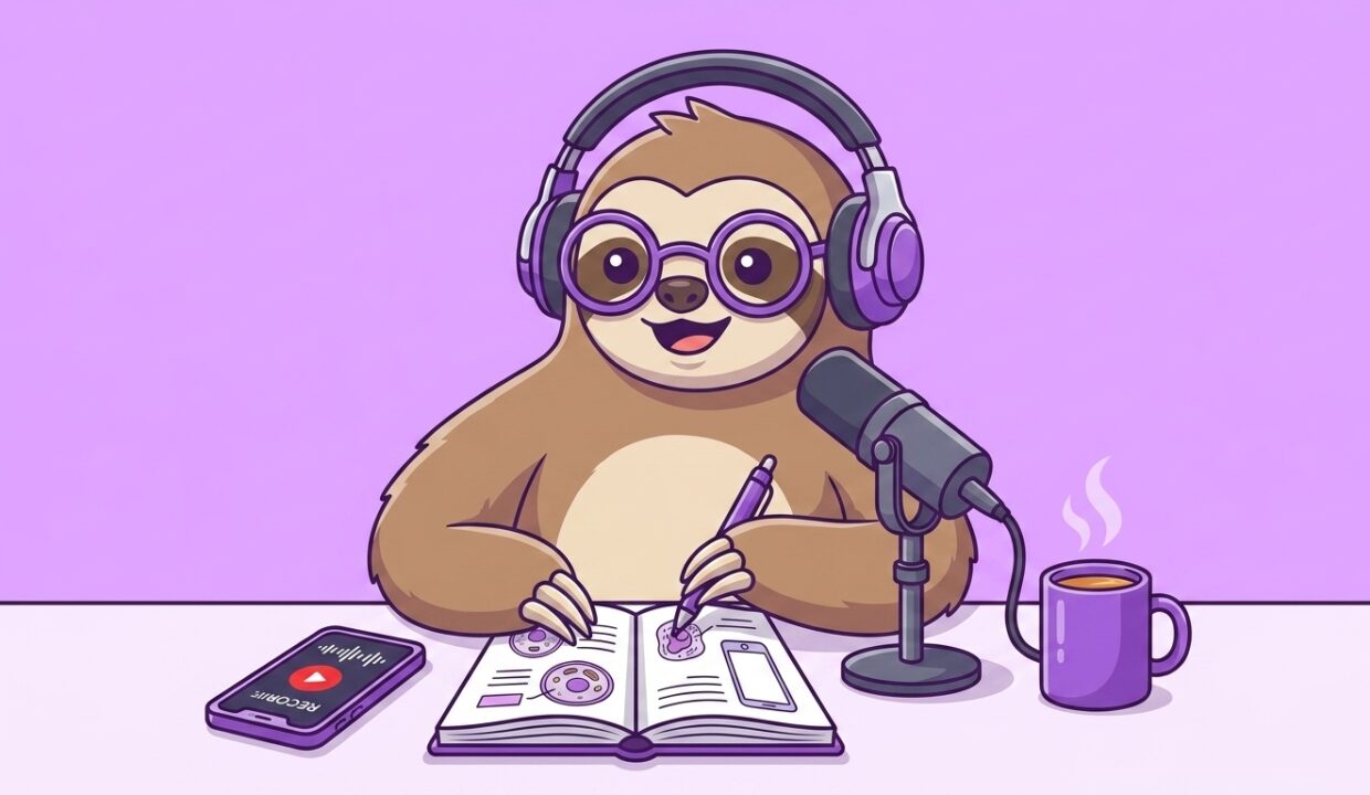 Notatki z biologii zamienione w podcast — z trójki na piątkę w dwa tygodnie